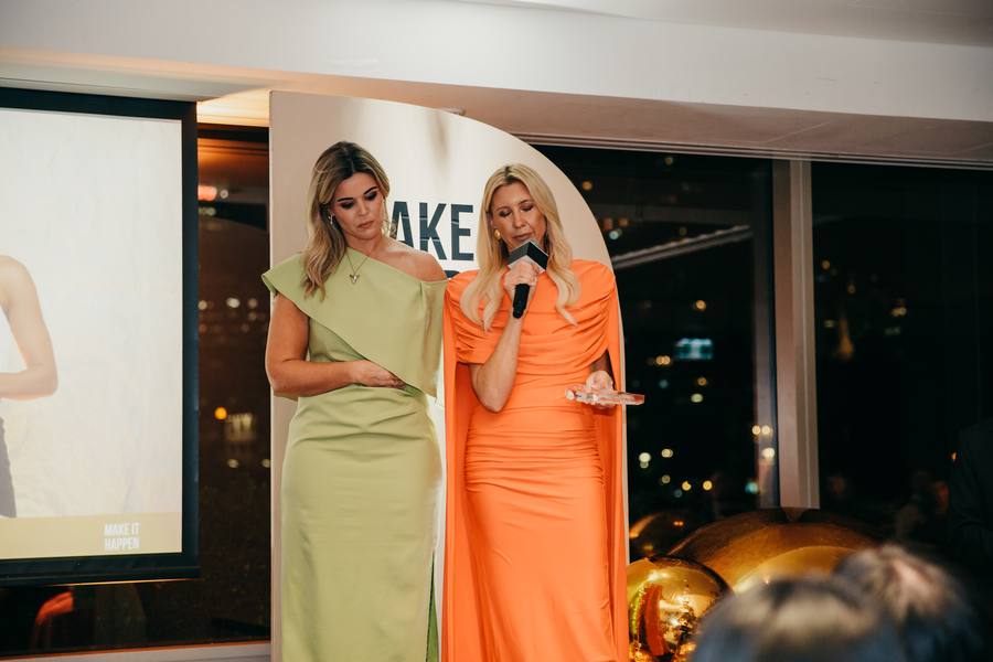 Briar Jessica on stage at the New Zealand Founder Awards 2026